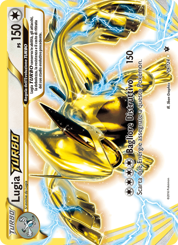 Lugia TURBO, carta 79 di Destini Incrociati