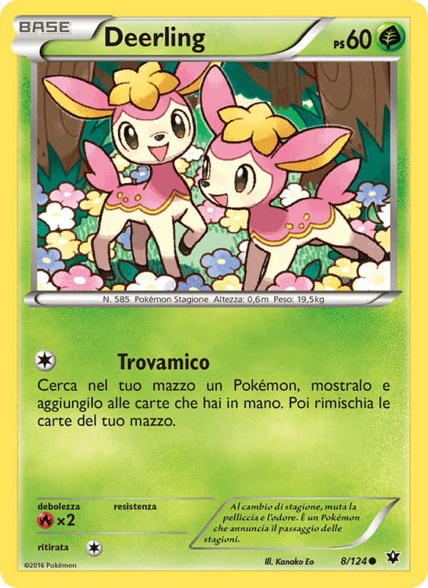 Deerling, card 8 from Destini Incrociati