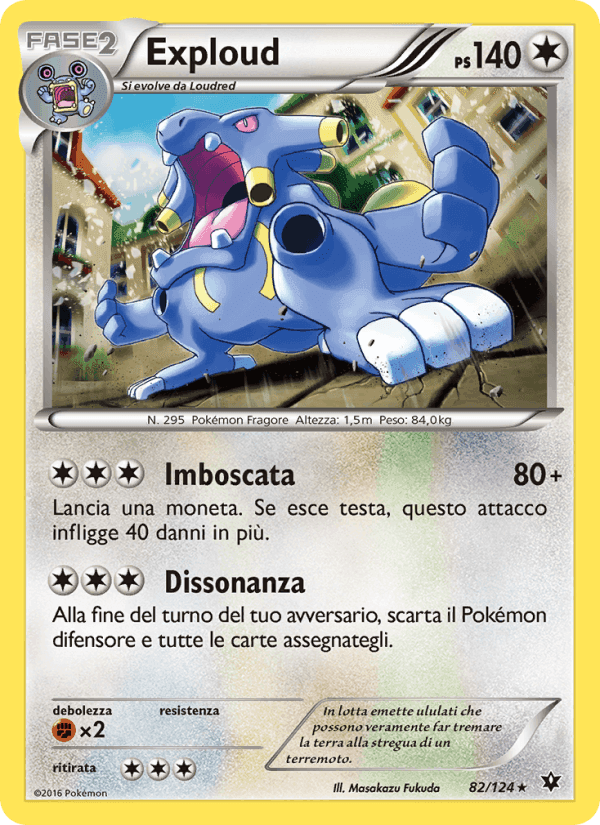 Exploud, card 82 from Destini Incrociati