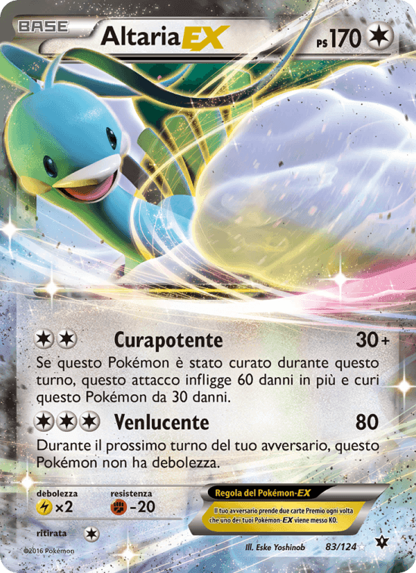 Altaria EX, carta 83 di Destini Incrociati