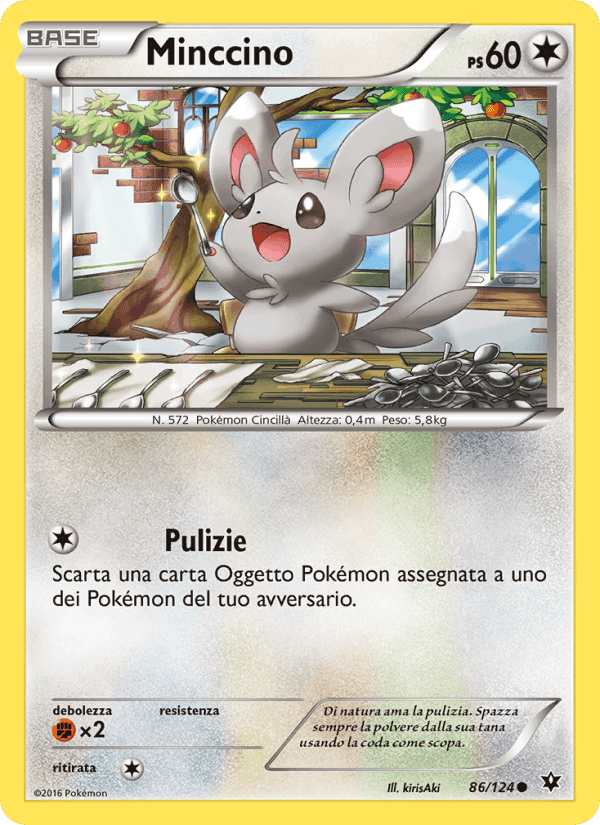 Minccino, carta 86 di Destini Incrociati
