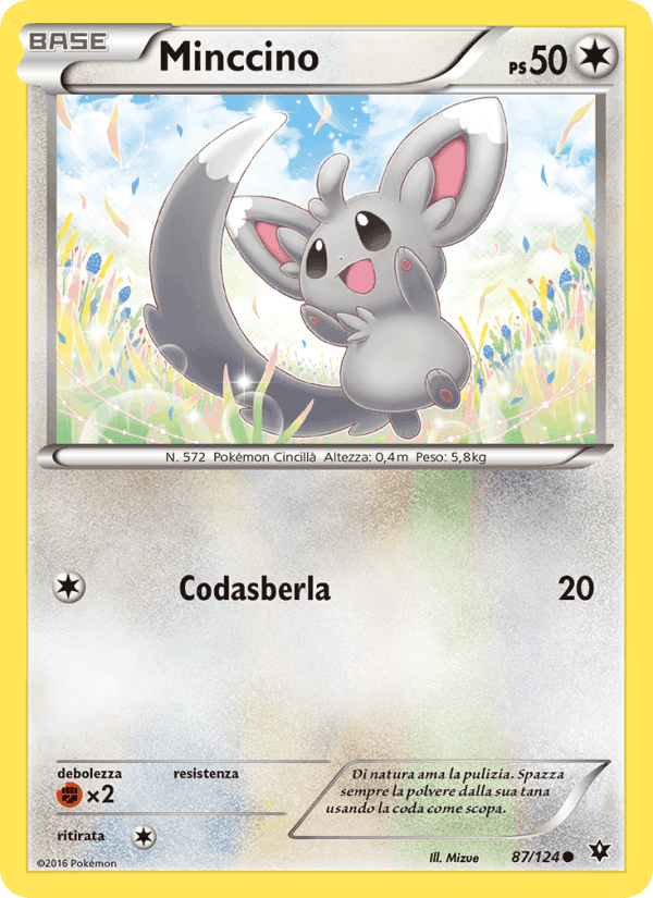 Minccino, carta 87 di Destini Incrociati