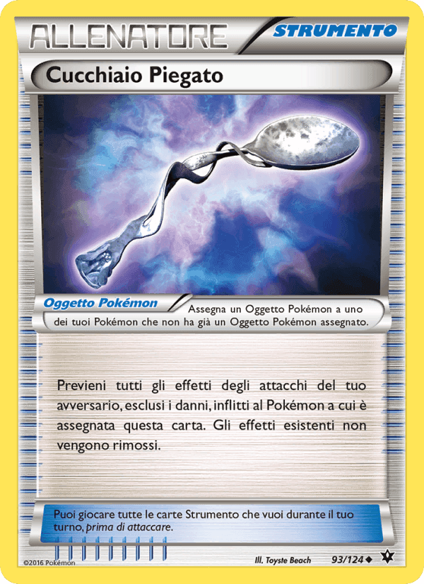 Cucchiaio Piegato, card 93 from Destini Incrociati