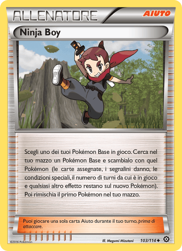 Ninja Boy, carta 103 di Vapori Accesi