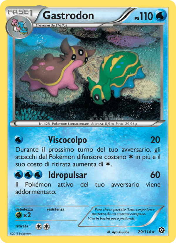 Gastrodon, carte 29 de Vapori Accesi