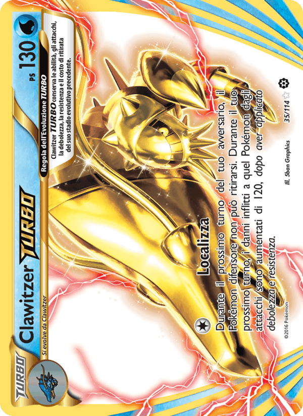 Clawitzer TURBO, carta 35 di Vapori Accesi