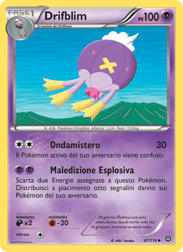 Drifblim, carta 47 di Vapori Accesi
