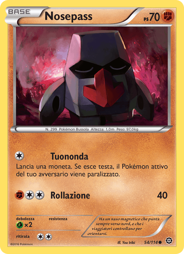 Nosepass, carta 54 di Vapori Accesi