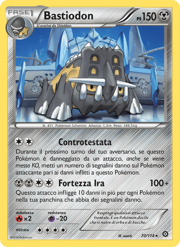 Bastiodon, carta 70 di Vapori Accesi