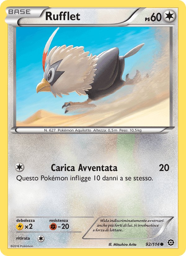 Rufflet, carta 92 di Vapori Accesi