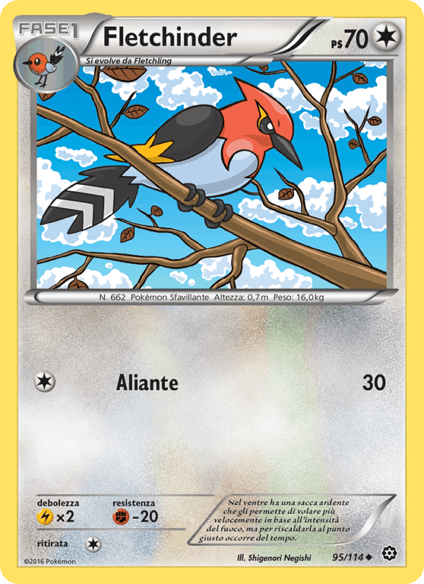 Fletchinder, card 95 from Vapori Accesi
