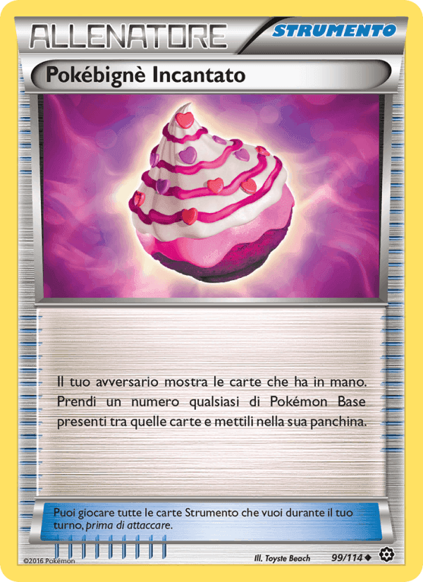 Pokébignè Incantato, card 99 from Vapori Accesi