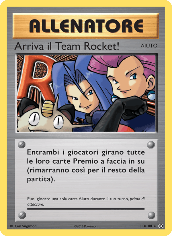 Arriva il Team Rocket!, carta 113 di Evoluzioni