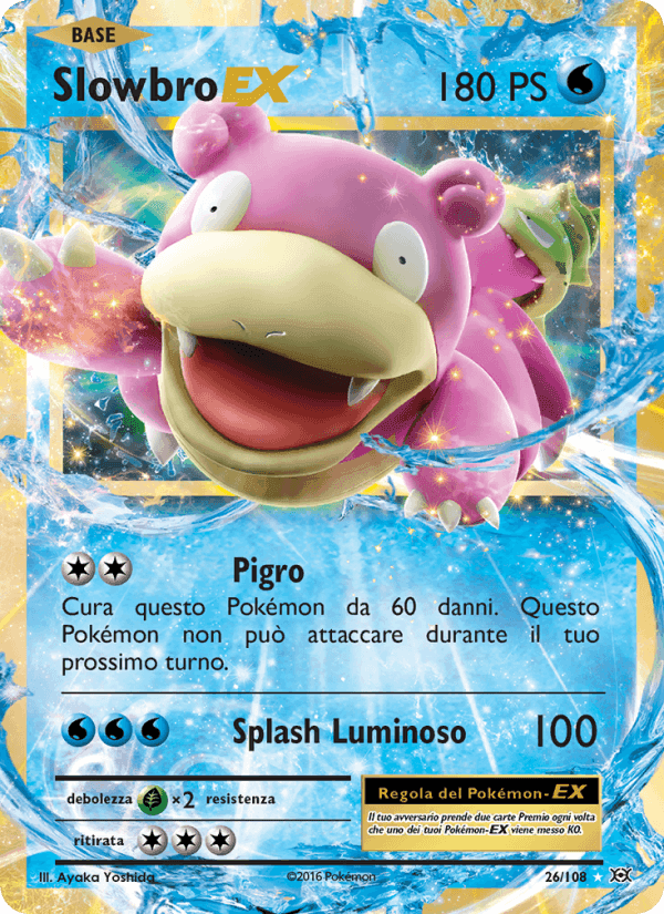 Slowbro EX, card 26 from Evoluzioni