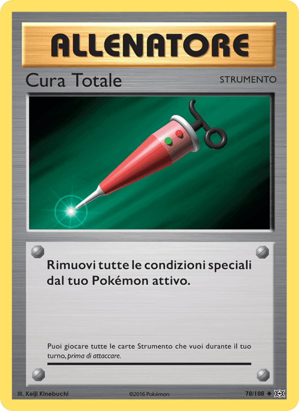 Cura Totale, carta 78 di Evoluzioni