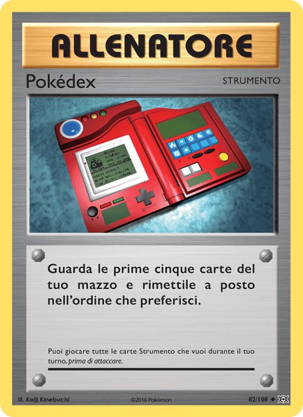 Pokédex, carta 82 di Evoluzioni