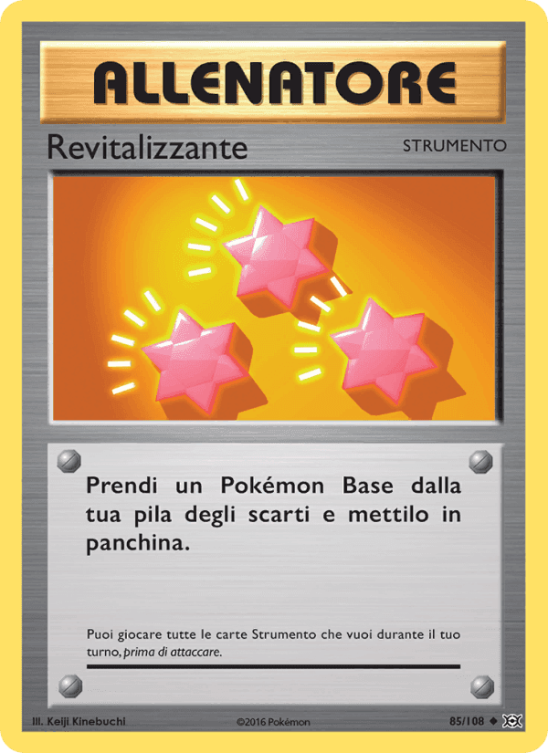Revitalizzante, carta 85 di Evoluzioni