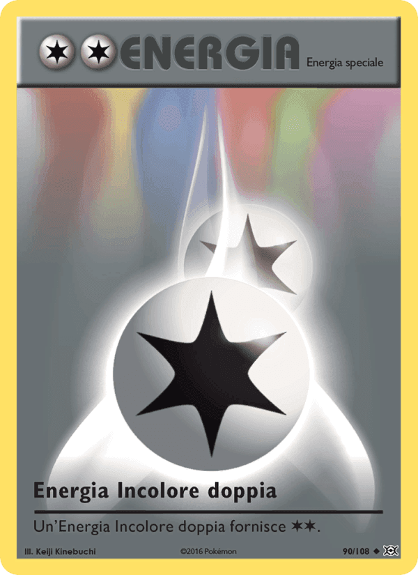 Energia Incolore doppia, card 90 from Evoluzioni