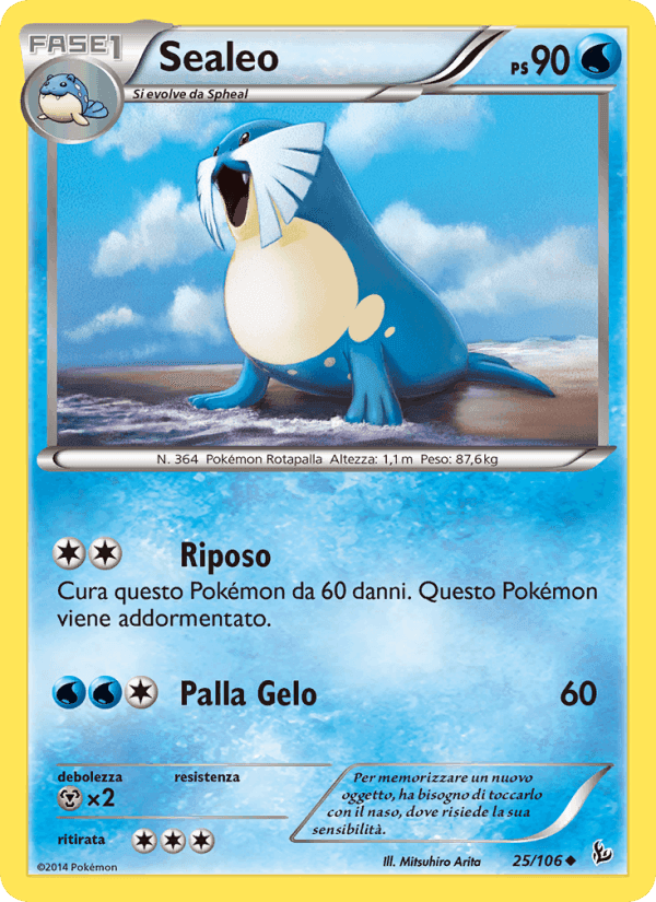 Sealeo, carta 25 di Fuoco Infernale