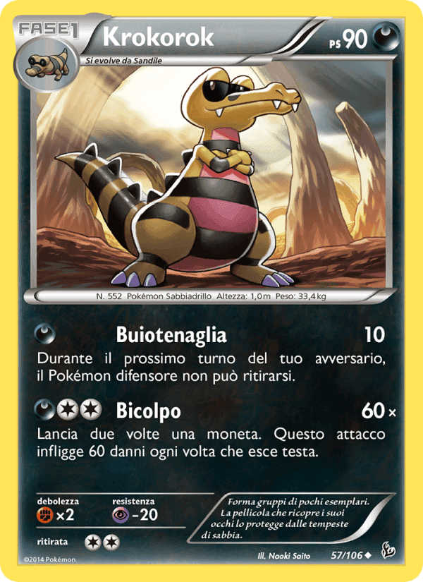 Krokorok, carta 57 di Fuoco Infernale