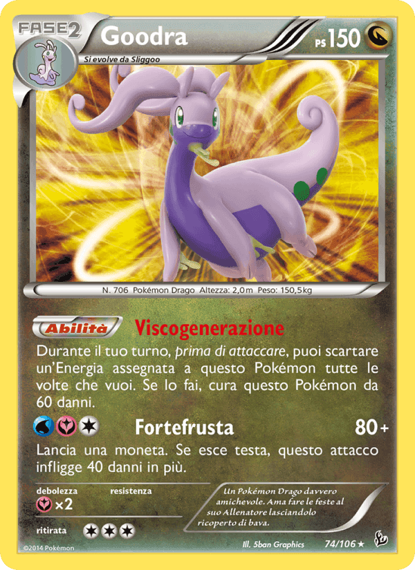 Fuoco Infernale の 74 番、Goodra