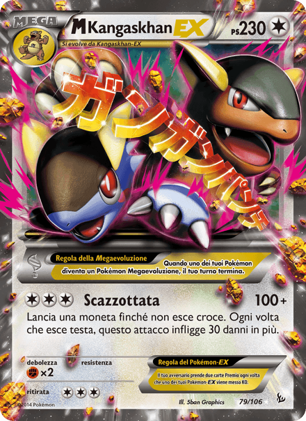M Kangaskhan EX, carta 79 di Fuoco Infernale