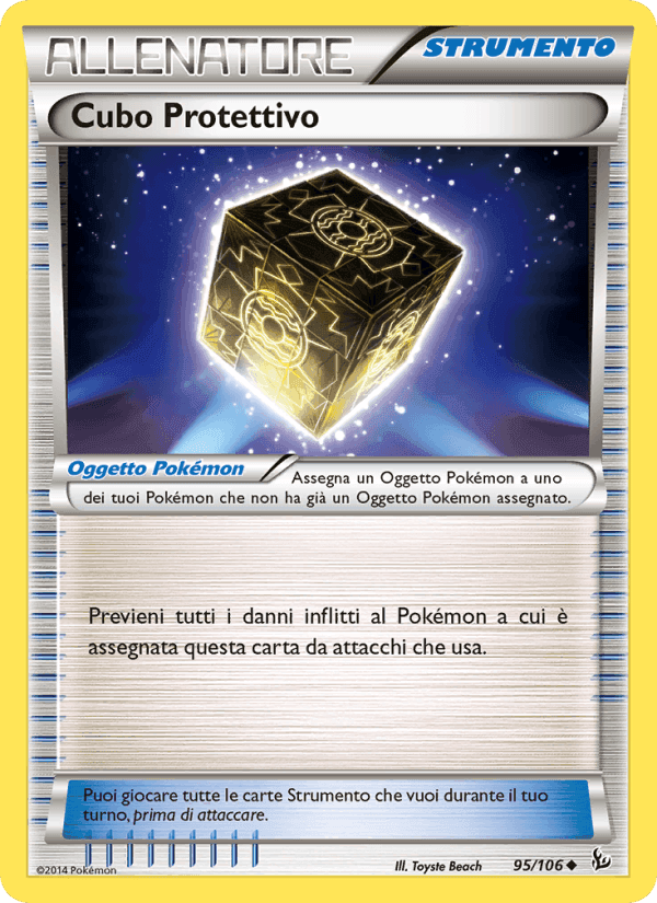 Cubo Protettivo, card 95 from Fuoco Infernale