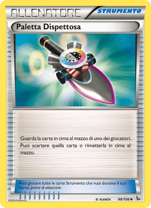 Paletta Dispettosa, carta 98 de Fuoco Infernale