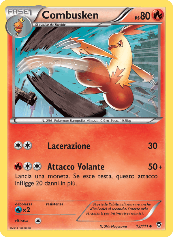Colpi Furiosi の 13 番、Combusken