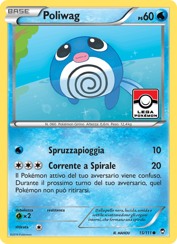 Poliwag, carta 15 di Colpi Furiosi