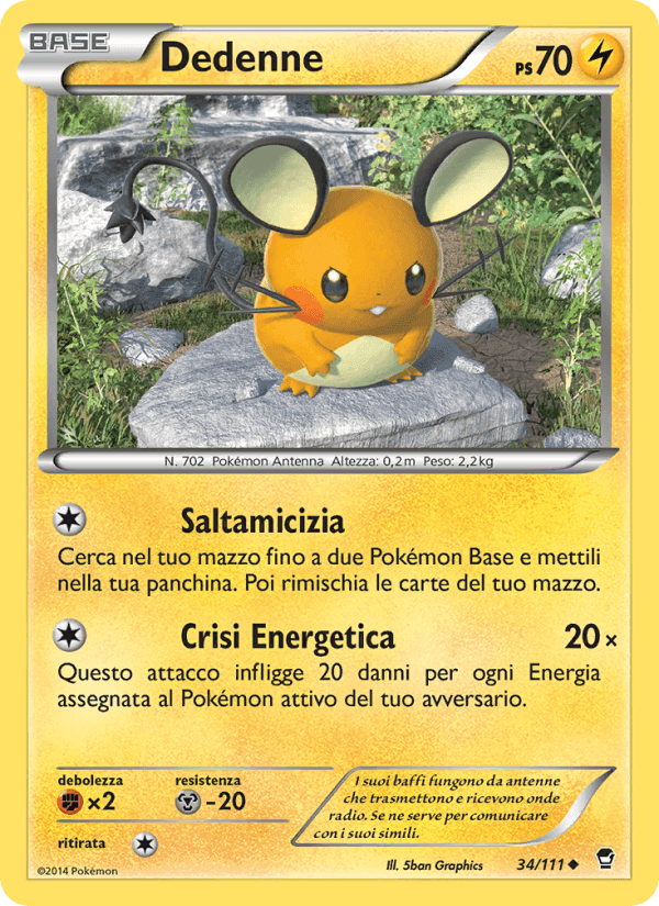 Colpi Furiosi の 34 番、Dedenne