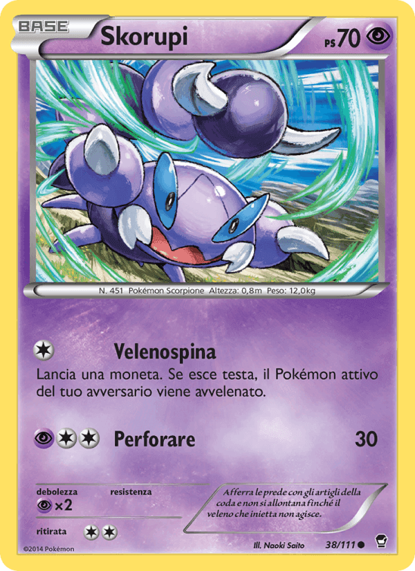 Colpi Furiosi の 38 番、Skorupi