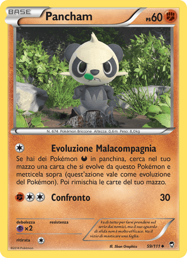 Pancham, carta 59 di Colpi Furiosi