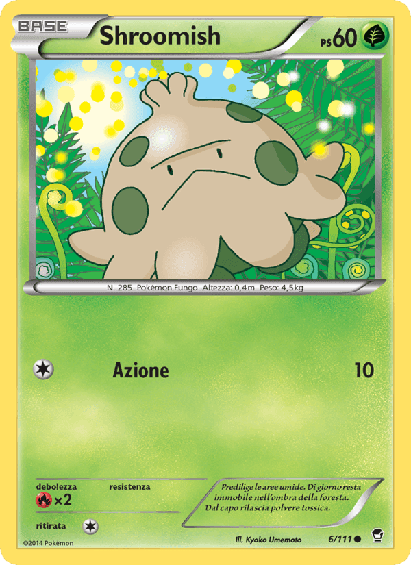 Colpi Furiosi の 6 番、Shroomish