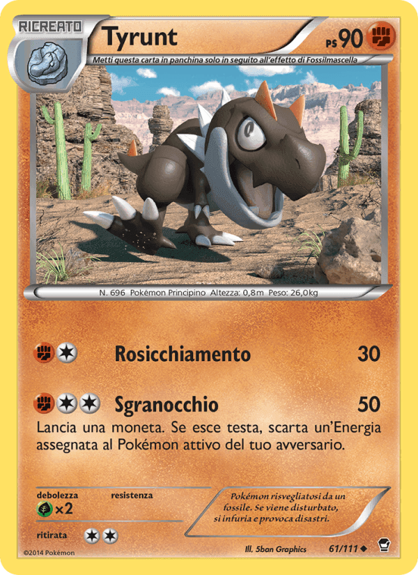 Tyrunt, carta 61 di Colpi Furiosi