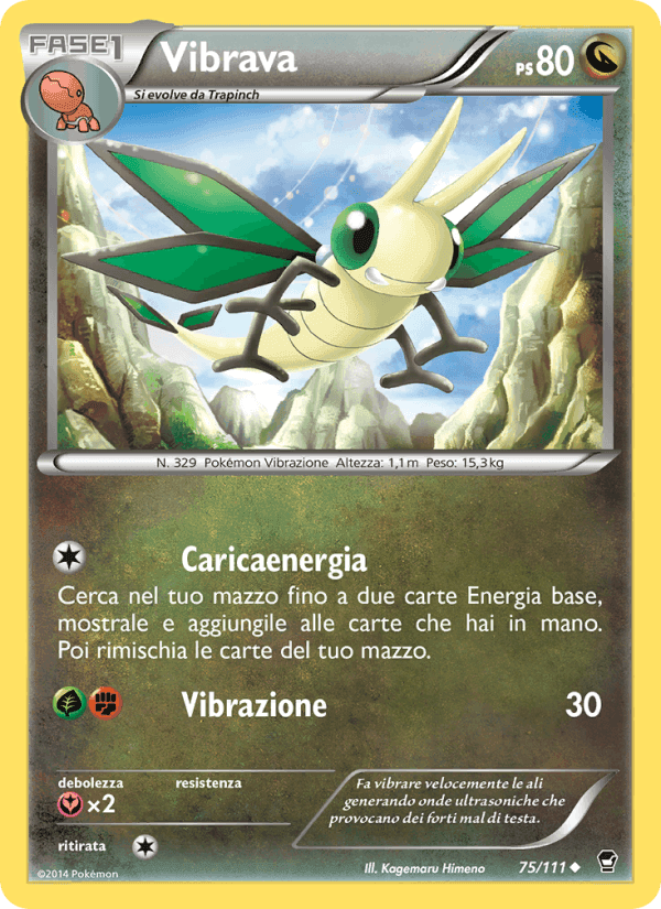 Vibrava, carta 75 di Colpi Furiosi