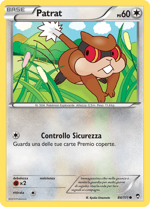 Patrat, carta 84 di Colpi Furiosi
