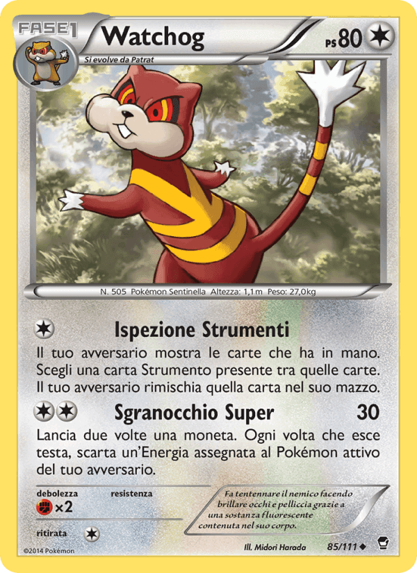 Watchog, carta 85 di Colpi Furiosi