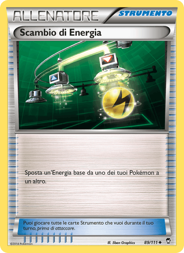 Scambio di Energia, card 89 from Colpi Furiosi