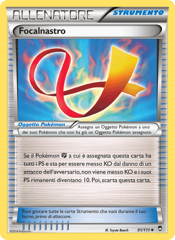 Focalnastro, carta 91 di Colpi Furiosi