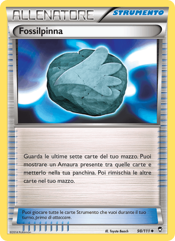 Fossilpinna, carta 98 di Colpi Furiosi