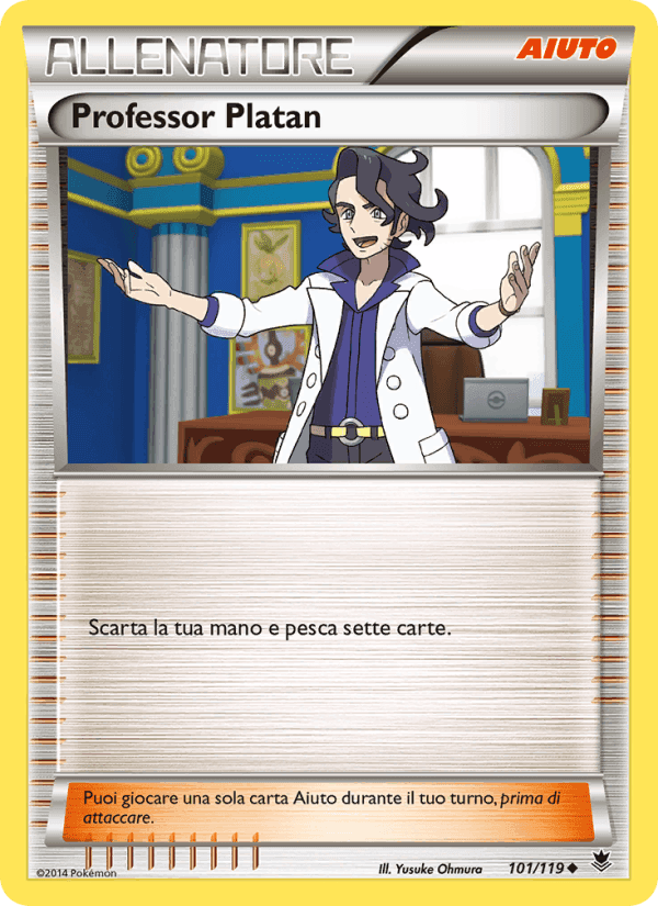 Professor Platan, carta 101 di Forze Spettrali