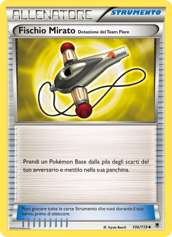 Fischio Mirato [Dotazione del Team Flare], carta 106 di Forze Spettrali
