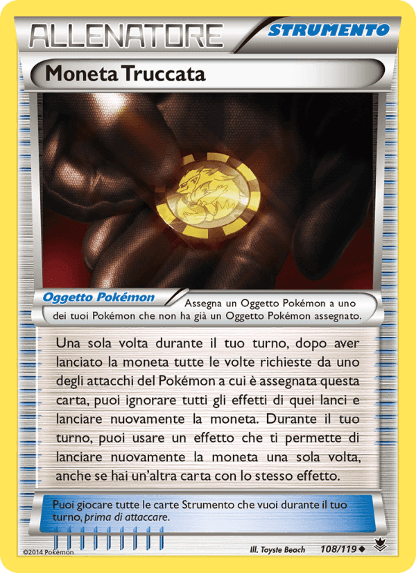 Moneta Truccata, card 108 from Forze Spettrali