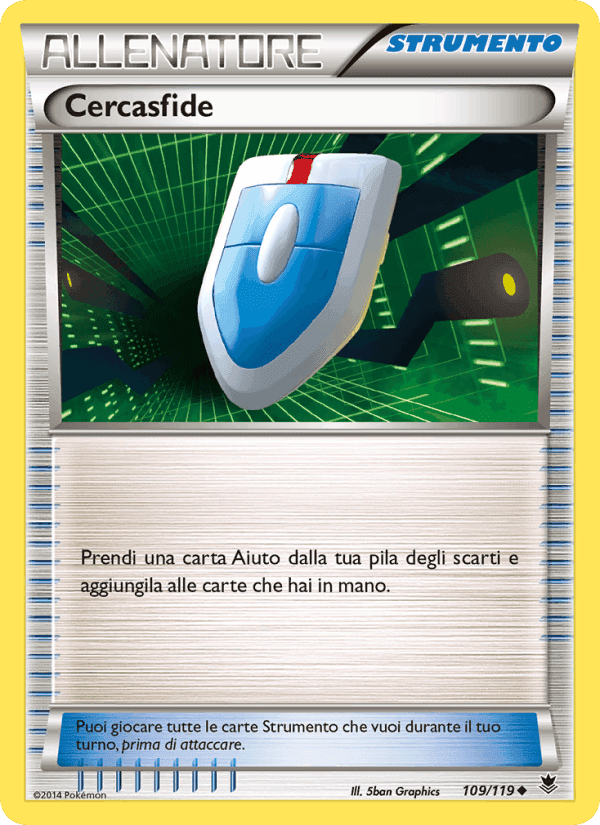 Cercasfide, card 109 from Forze Spettrali