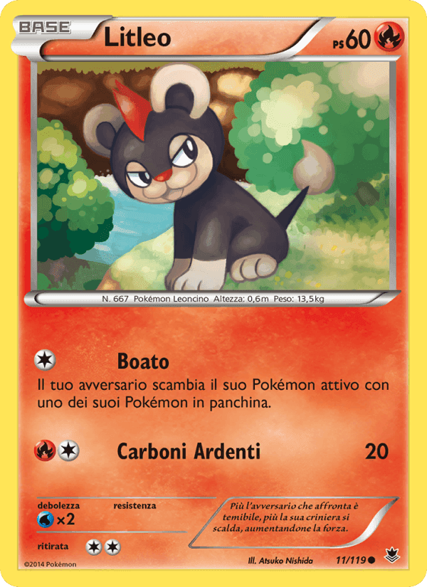 Litleo, carte 11 de Forze Spettrali