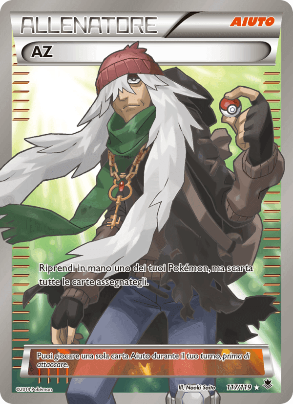 AZ, card 117 from Forze Spettrali