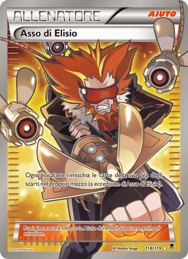 Asso di Elisio, card 118 from Forze Spettrali