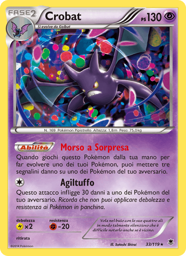 Crobat, carta 33 di Forze Spettrali