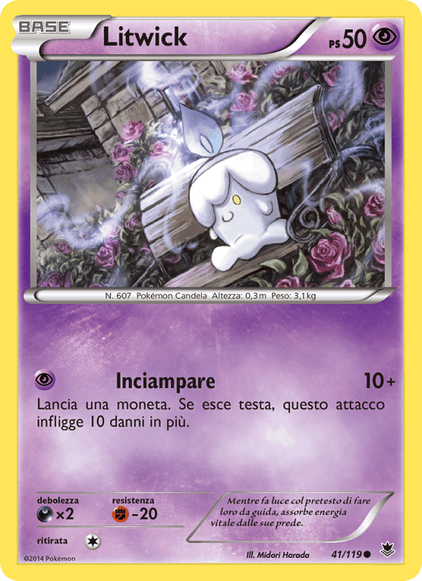 Litwick, carta 41 di Forze Spettrali